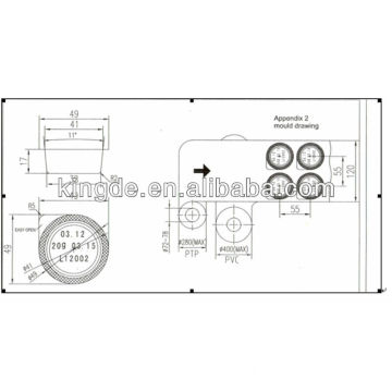 High quality ! low price peanut butter packing machine